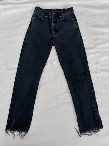 Banana Republic Black Straight Jeans