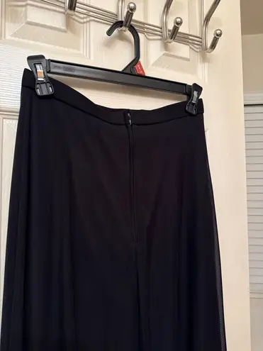 Black Sheer Maxi Skirt Size 6
