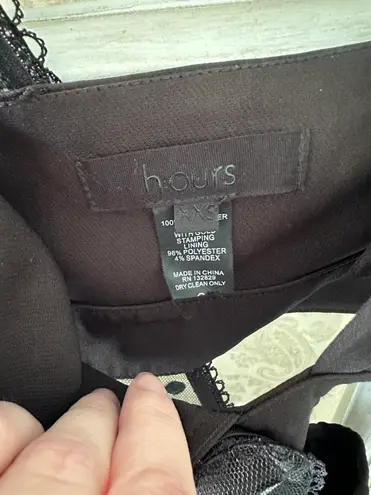 H:ours Laeticia Mini Dress in Silver Dots XXS