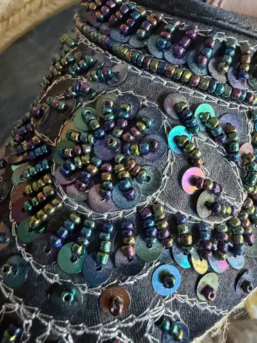 Yellow Box Beaded Wedges - Image 3