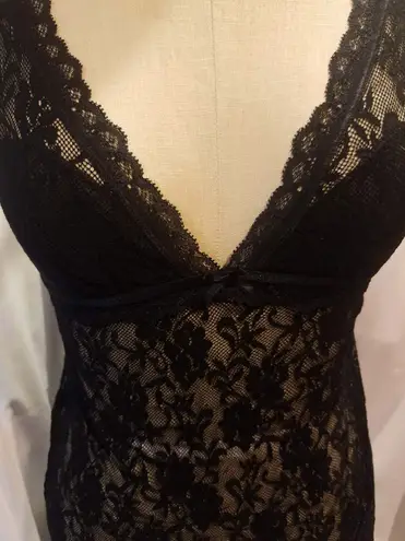 Victoria's Secret Victoria Secret Very Sexy Collection Black Lace Nighty 