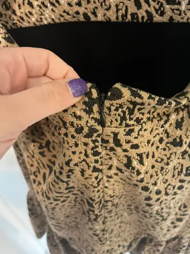 Maeve Anthropologie Leopard Print Dress