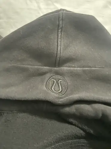 Lululemon Black Cropped Hoodie