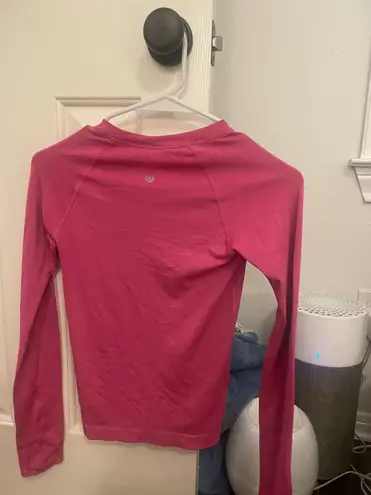 Lululemon Swiftly Tech Long Sleeve Race Length Sonic Pink