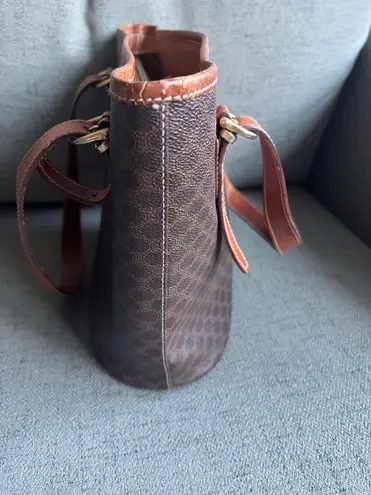 CELINE Macadam Bucket Vintage Tote Bag