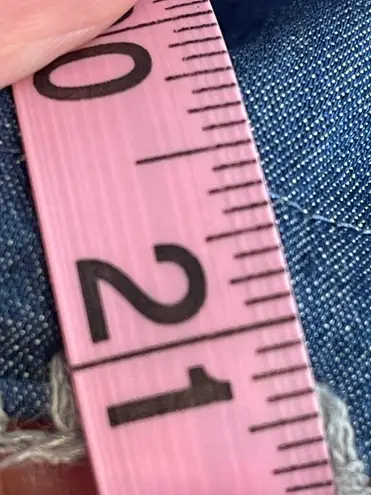 Moon River Once in Awhile Blue Chambray Skater Dress