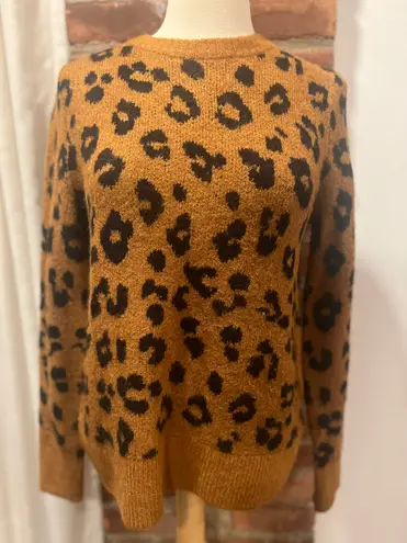 Old Navy Leopard Cozy Sweater