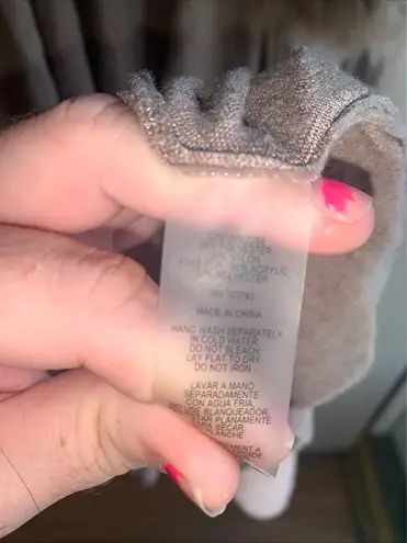 Sioni Faux Fur Cardigan Brown Size M