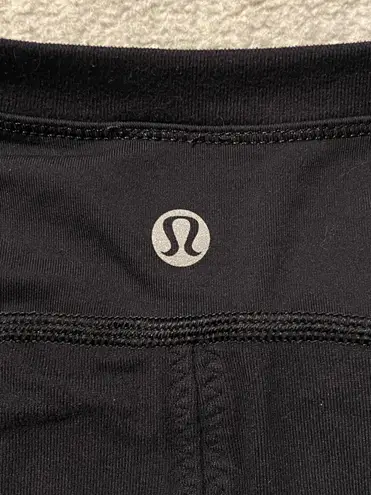 Lululemon Run: Reflect Long Sleeve Shirt Size 12 Black