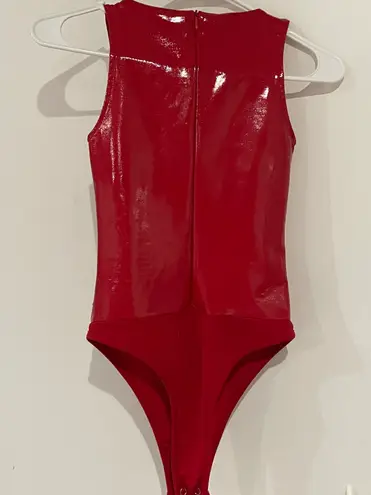 Oh Polly red bodysuit