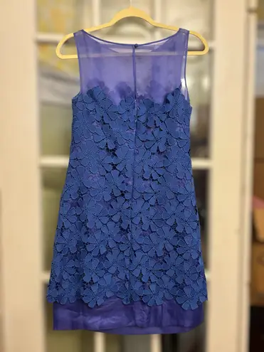 Luisa Spagnoli Women's Blue Designer Overcoat (IT 42) & Floral Cutout Dress (Sm)