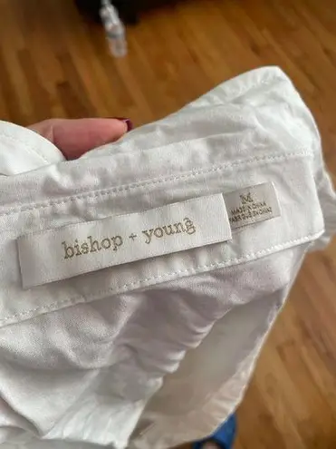 Bishop and Young NWT High Low Tie shirt