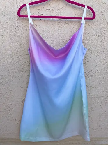 OW Intimates Collection rainbow nightwear dress size US 6 S small