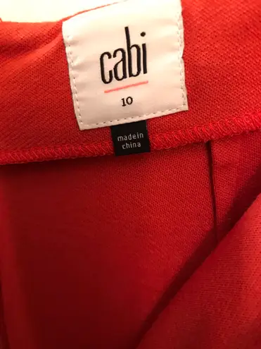 CAbi Overlay Rust Pencil Skirt thumbnail 5