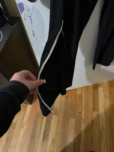 MSK Sequined Split Wide