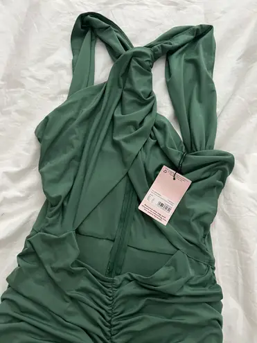 Missguided Wrap Mini Dress