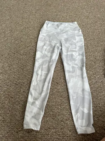 Rbx Active White Camouflage Leggings