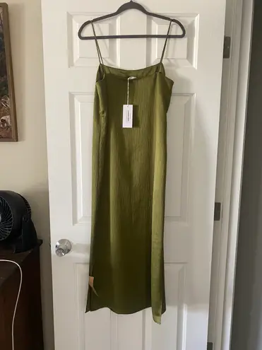 Reformation Silk Slip Dress