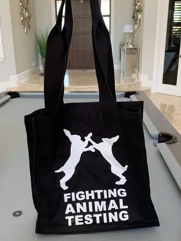 Lush fighting animal testing bag sale
