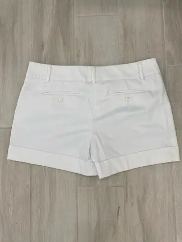 New York & Co. 7th Avenue White Trouser Shorts Size 12 thumbnail 3