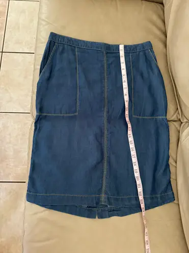 Punt Roma Lyocell Pencil Midi Skirt