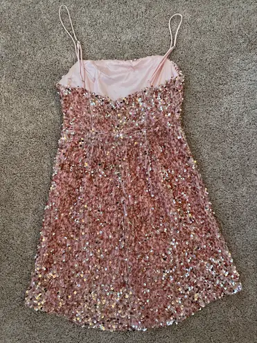 Angel Biba Sequin Mini Dress