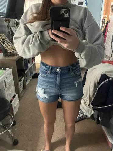 American Eagle Curvy Mom Shorts