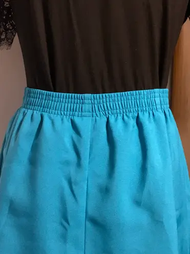 Bend Over Blue Casual Skirt Size M
