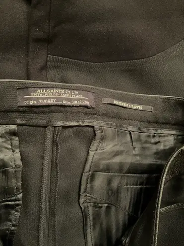 ALLSAINTS Buckingham Riding Black Pants 8