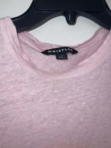 Whistles RELAXED LINEN TSHIRT