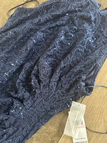 Alex Evenings Women's Mother of The Bride Dress W/Cascade Ruffle & Front Slit