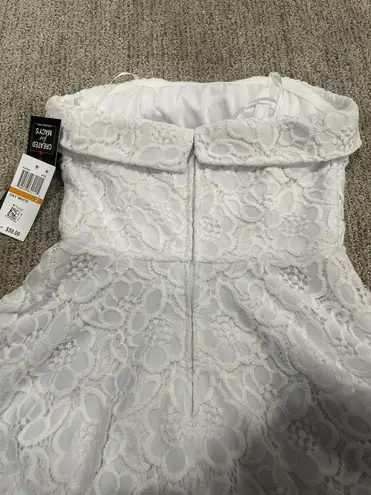 Macy's  White Dress