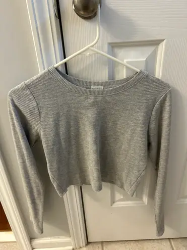 Bozzolo grey long sleeve shirt