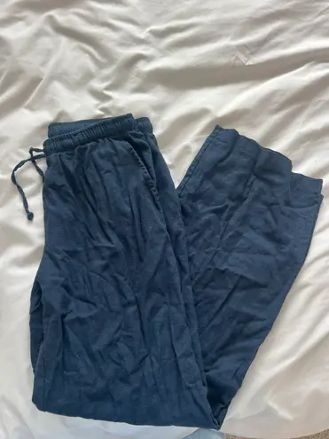 PacSun Navy Linen Pants