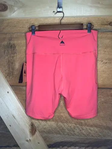Burton NWT Women's Multipath Active Legging Shorts Corallium Pink Women’s Large