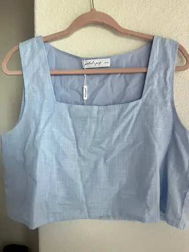 Petal and Pup Linen Top