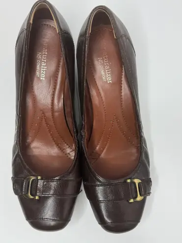 Naturalizer Brown Leather Shoes Size 8.5