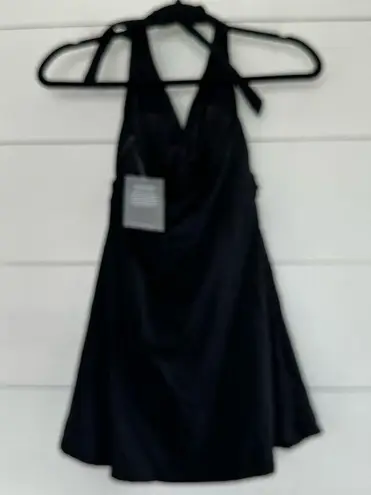 Garnet Hill Women’s Small Black One Piece Swim Dress New NWT