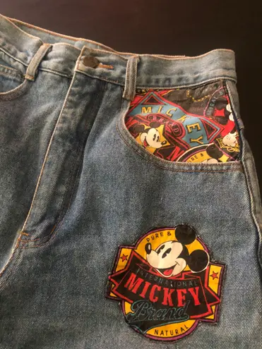 Disney Vintage Mickey Mouse 90s Denim Jeans