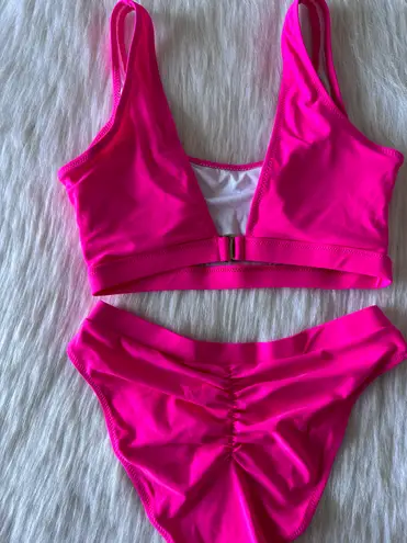 Blooming Jelly NWOT Pink  Bikini Set