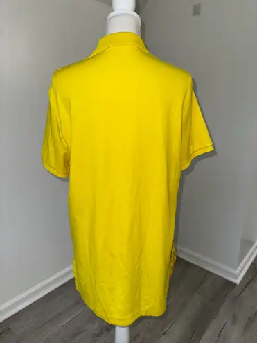 Ralph Lauren Polo  Yellow Short Sleeve Polo Shirt Men’s Size Large Cotton