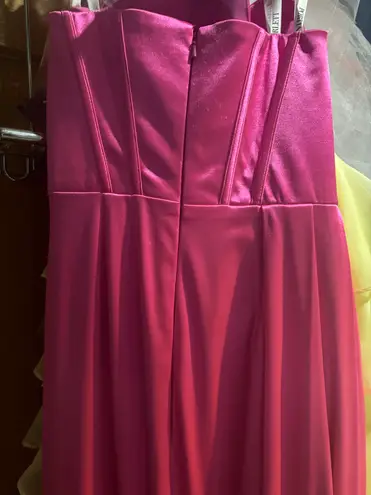 Portia And Scarlett Pink Stain Gown