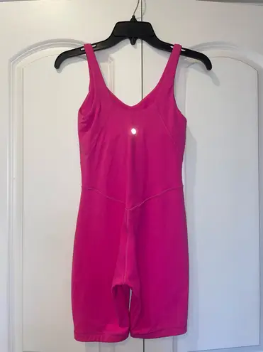 Lululemon  Sonic Pink Align Onesie 8" - Image 4
