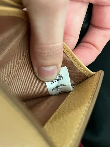 MCM Patricia Trifold Studded Wallet