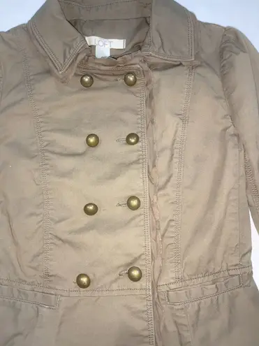Ann Taylor Loft Olive Green Jacket Sz Op