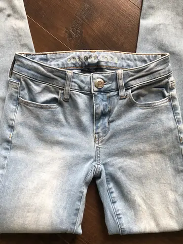 American Eagle Outfitters 360 Next Level Stretch Denim Jeggings SZ 0