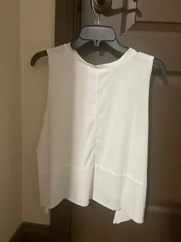 Free People White  Tank Top S thumbnail 2