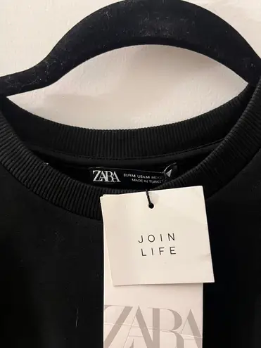 ZARA Black Cotton Shirt