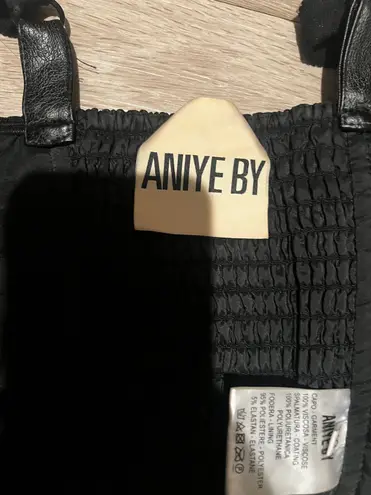 Aniye By Leather Corset Black