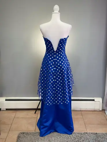 Debut CLEARANCE! Blue Strapless Gown Junior’s 5